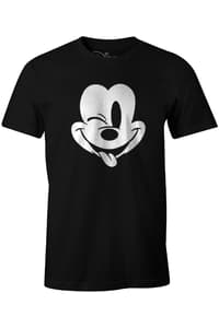 Cotton Division Disney - Winking Mickey Mouse T-Shirt Black - XXL Mickey, Mouse disney T-Shirt