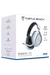 Turtle Beach Turtle Beach - Stealth 700P Gen 3 Kabelloses Multiplattform-Gaming-Headset Weiß für PlayStation, PC, Nintendo Switch und Mobilgeräte  Mikrofone - Kopfhörer Playstation 4 Zubehör  Nintendo Switch Nintendo Switch Lite Playstation 5 Nintendo Switch OLED