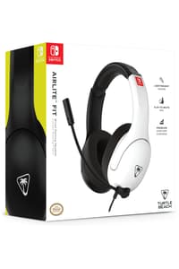 Turtle Beach Turtle Beach - Casque de jeu filaire Airlite Fit Noir et Blanc pour Nintendo Switch, Switch Lite et Switch modèle OLED  Nintendo Switch Zubehör  Nintendo Switch Lite Nintendo Switch OLED