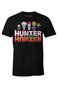 Cotton Division Hunter X Hunter - Hunter Team Black T-Shirt - M hunter, x, hunter T-Shirt