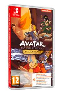Gamemill Entertainment AVATAR: The Last Airbender - Quest for Balance (Code-in-a-box) - Nintendo Switch avatar, air Nintendo Switch Games