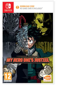 Bandai Namco Entertainment Inc. MY HERO ONE'S JUSTICE (Code-in-a-box) - Nintendo Switch  Nintendo Switch Games