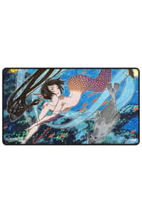 Ultra Pro Ultra Pro - Artist Spotlight: Yumeko “Mermaid” Black-Stitched Playmat for Tabletop Gaming  TCG Accessories