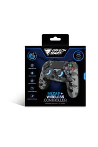 DragonShock DragonShock - MIZAR+ - Bluetooth Wireless Controller Grau getarnt für PS4, PC & Handy  Gamepad Playstation 4 Zubehör