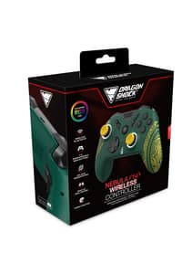 DragonShock DragonShock - NEBULA PRO - Pro Wireless Controller Velvet Green for Switch, Switch Lite, Switch OLED, PS3, PC & Android  Gamepad Nintendo Switch Accessories  Nintendo Switch OLED