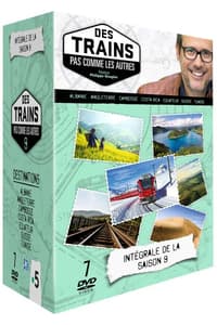 Lcj Des trains pas comme les autres - Saison 9 : 7 Destinations de rêve - Équateur - Albanie - Suisse - Angleterre - Cambodge - Costa Rica - Tunisie  DVD BOX