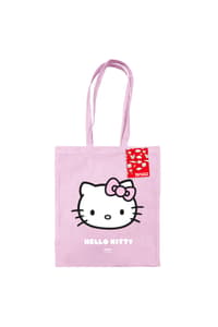 Pyramid International Hello Kitty - Sac fourre-tout rose pâle à nœud  
