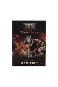 Fanattik DOOM: The Dark Ages - Replica della chiave segreta doom Figurer och repliker