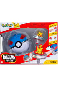 Jazzware Pokémon - Battle Spinner Pack - Pikachu #2 & Great Ball pokemon Figures & Replica's