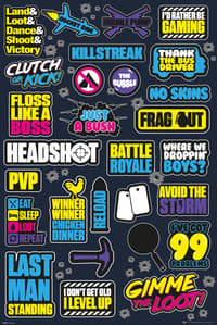 Pyramid International Battle Royale Infographic - Maxi Poster none Posters, Stickers & Printing