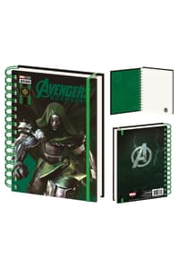 Pyramid International Avengers Doomsday - Carnet A5 lenticulaire 3D Docteur Fatalis  