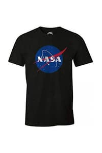 Cotton Division NASA Logo Black T-Shirt M nasa Camiseta