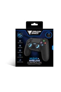 DragonShock DragonShock - MIZAR+ - Bluetooth Wireless Controller komplett schwarz für PS4, PC & Handy  Gamepad Playstation 4 Zubehör