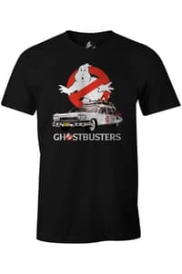 Cotton Division Ghostbusters - Black Men's T-shirt- M ghostbusters T-shirt