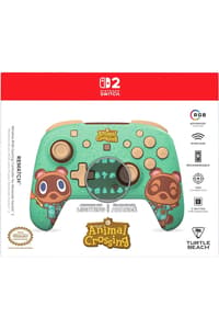 Turtle Beach Turtle Beach - Rematch Wireless RBG Gaming Controller Animal Crossing Timmy & Tommy for Nintendo Switch 2, Switch, Switch Lite & Switch OLED  Nintendo Switch Accessories  Nintendo Switch Lite Nintendo Switch OLED Nintendo Switch 2