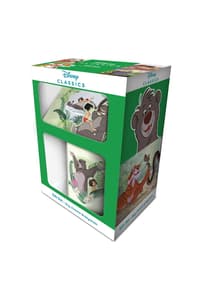 Pyramid International Il libro della giungla - Tazza, sottobicchiere e portachiavi Mowgli e Baloo - Set regalo disney Porslin och hushållsartiklar