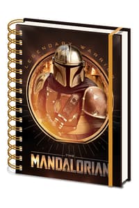 Hole In The Wall Star Wars - The Mandalorian A5 Wiro Notebook The, Mandalorian star, wars Stationery & Writing