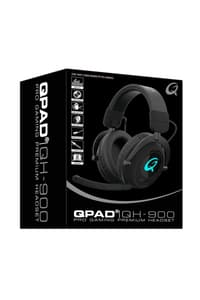 QPAD QPAD - QH-900 - Draadloze stereo gaming headset Zwart voor PC, PS4/PS5, Xbox One, Xbox Series S|X, Nintendo Switch  Koptelefoon