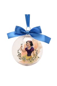 Widdop & Co Disney - Prinzessinnen - Christbaumkugel mit Kunstblumen - Schneewittchen disney snow, white, and, the, seven, dwarfs Tisch- und Haushaltsartikel