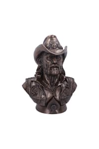 Nemesis Now Nemesis Now - Motorhead - Busto de Lemmy (Acabado Bronce) 35cm Motorhead Figuritas y réplicas