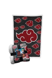 CLD Distribution S.A. Naruto Shippuden - Akatsuki Sherpa Blanket (100x140cm) Naruto, Shippuden Tisch- und Haushaltsartikel