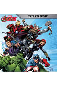 Pyramid International Marvel - Calendario dei Vendicatori 2022 Avengers marvel Affischer, klistermärken och trycksaker