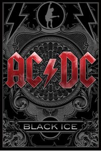 Pyramid International AC/DC - Black Ice Maxi Affisch ac, dc Affischer, klistermärken och trycksaker
