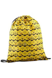 Lannoo Lego Junior Gym Bag Minifiguur Faces 11L lego Bags