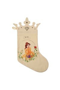 Widdop & Co Disney - Prinzessinnen-Weihnachtsstrumpf - Belle Beauty, and, The, Beast disney Tisch- und Haushaltsartikel