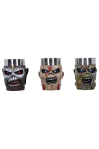 Nemesis Now Nemesis Now - Iron Maiden - Eddie Verre à Shot Set 9cm iron, maiden Muggar, koppar och glas