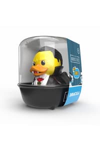 TUBBZ Numskull - Mini TUBBZ Canard de bain - Universal Studios Monsters - Dracula (Édition baignoire) - 5cm dracula, book Figurer och repliker