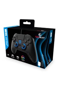 EgoGear EgoGear - SC10 Wired Controller Black with Audio Headset Port for PS4, PS3 & PC  Gamepad Playstation 4 Accessoires