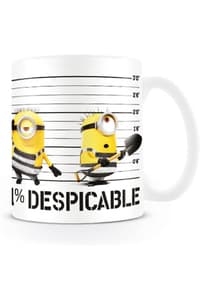 Pyramid International Despicable Me 3 - Line Up Becher "99% Adorable 1% Despicable"  Despicable, Me Tassen, Becher und Gläser