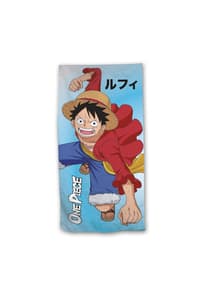 AyMax One Piece - Toalla de playa Luffy con los puños cerrados (70 x 140 cm) one, piece Vajilla y menaje del hogar