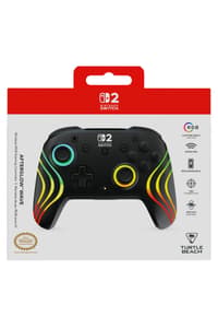 Turtle Beach Turtle Beach - Afterglow Wave Wireless RGB Gaming Controller Black for Nintendo Switch 2, Switch, Switch Lite & Switch OLED Model  Nintendo Switch Accessories  Nintendo Switch Lite Nintendo Switch OLED Nintendo Switch 2