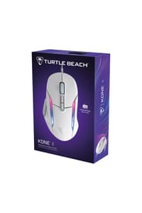 Turtle Beach Turtle Beach – Kone II Ergonomische Gaming-Maus Weiß  Maus