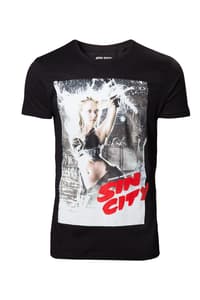 Difuzed Sin City - Nancy Callahan Black T-Shirt - M sin, city T-Shirt
