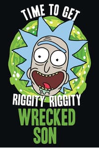 Pyramid International Rick & Morty - Wrecked Son - Maxi Poster rick, and, morty Posters, Stickers en Printing