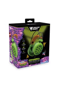 DragonShock DragonShock - TMNT Cowabunga RGB kabelgebundenes Gaming Headset für PC  Kopfhörer