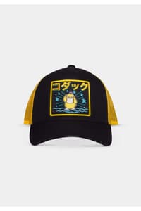 Difuzed Pokémon 30th Anniversary - "Psyduck" Adjustable Trucker Cap - Unisex Adult nintendo pokemon Clothing Accessories