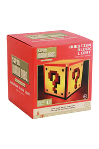 Paladone Products Ltd Nintendo - Super Mario Bros. - Question Block Light Super, Mario nintendo Lamps & Lighting