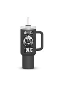 Pyramid International Netflix - Wednesday - Mug de voyage en acier inoxydable "Hellfire Club" 1.2L wednesday Muggar, koppar och glas