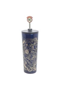Stor Stor - Harry Potter - Taza térmica de acero inoxidable con pajita y tapa 3D "Magic and Mayhem" 770ml harry, potter Vajilla y menaje del hogar