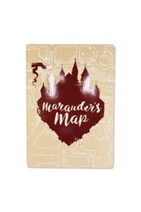 Half Moon Bay Harry Potter - Mappa del Malandrino A5 Taccuino flessibile harry, potter Kontorsmaterial och skrivmaterial