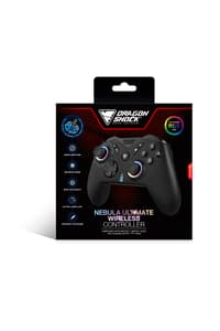 DragonShock DragonShock - NEBULA ULTIMATE - Controllore Pro senza fili completamente nero per Switch, Switch Lite, Switch OLED, PS3, PC e Android  Gamepad Nintendo Switch Tillbehör  Nintendo Switch OLED
