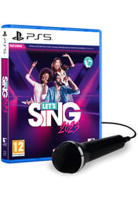 Plaion Let's Sing 2023 - International Version + 1 Microphone let, sing Playstation 5 Juegos