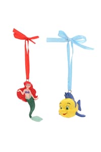 Widdop & Co Disney - Juego de 2 adornos colgantes de Ariel y Flounder The, Little, Mermaid disney Vajilla y menaje del hogar