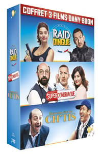 Pathé Coffret Danny Boon : Raid Dingue + Supercondriaque + Bienvenue Chez Les Ch'tis  BOX