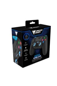 DragonShock DragonShock - MIZAR BT - Drahtloser Controller Schwarz für PS4, PC, Handy  Gamepad Playstation 4 Zubehör