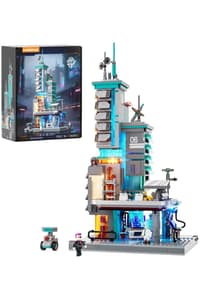 Lumibricks Lumibricks - Cyberpunk Neoncity - Station Neon Tech Cyberpunk, 2077 lumibricks 